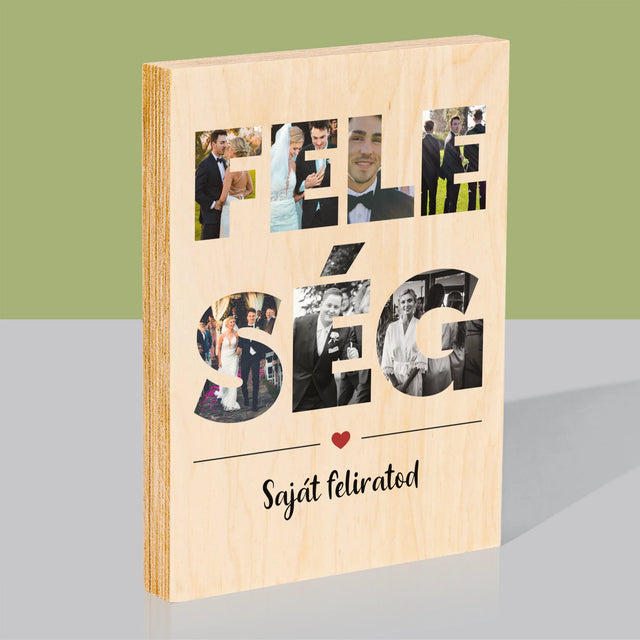 Szó Fotókból: Feleség Fotókból - Nyomtatás Fára