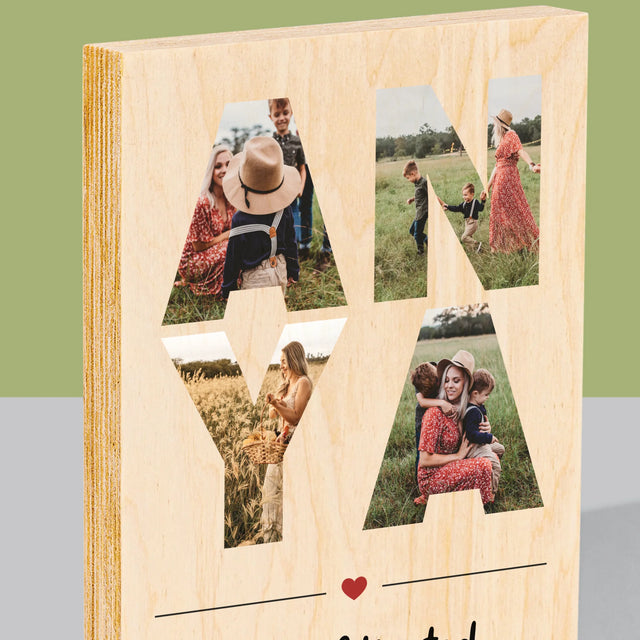 Szó Fotókból: Anya Kollázs A Képeidből - Nyomtatás Fára