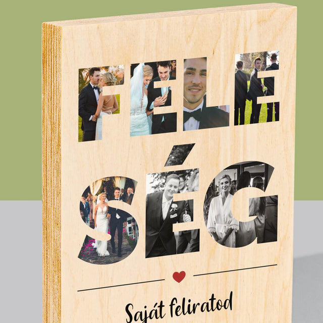 Szó Fotókból: Feleség Fotókból - Nyomtatás Fára