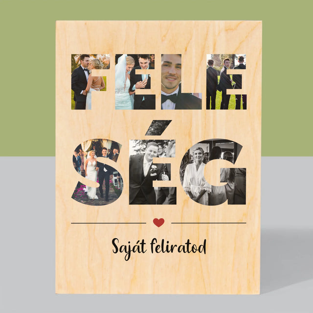 Szó Fotókból: Feleség Fotókból - Nyomtatás Fára