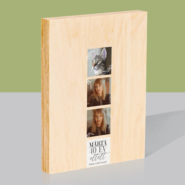 Fotókollázs: Elmúlt 40 Év - Nyomtatás Fára