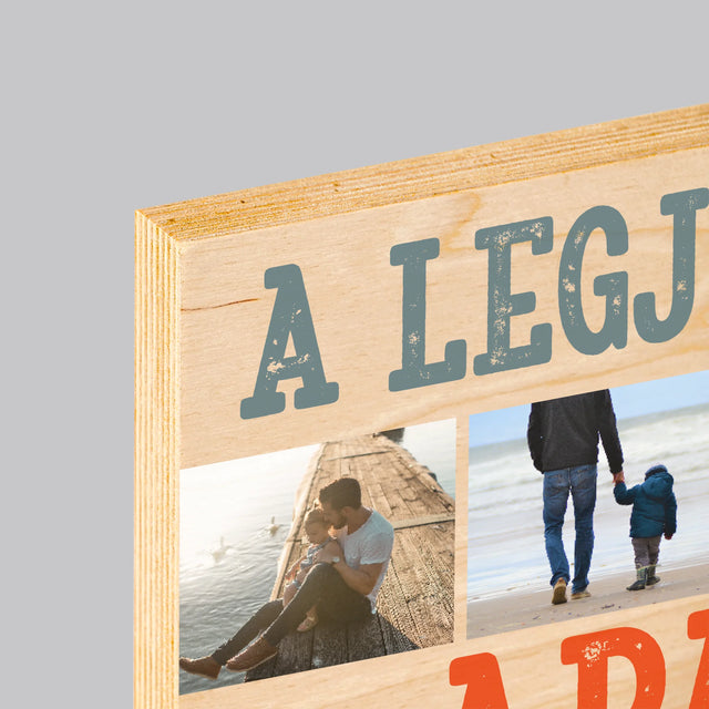 Fotókollázs: A Legjobb Apa A Világon Fénykép - Nyomtatás Fára