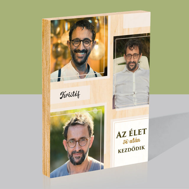 Fotókollázs: Az Élet 50 Után Kezdődik - Nyomtatás Fára