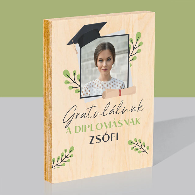 Fotó És Felirat: Gratulálunk A Diplomásnak - Nyomtatás Fára