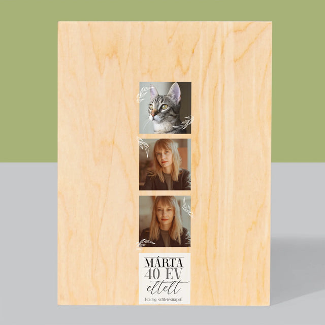 Fotókollázs: Elmúlt 40 Év - Nyomtatás Fára