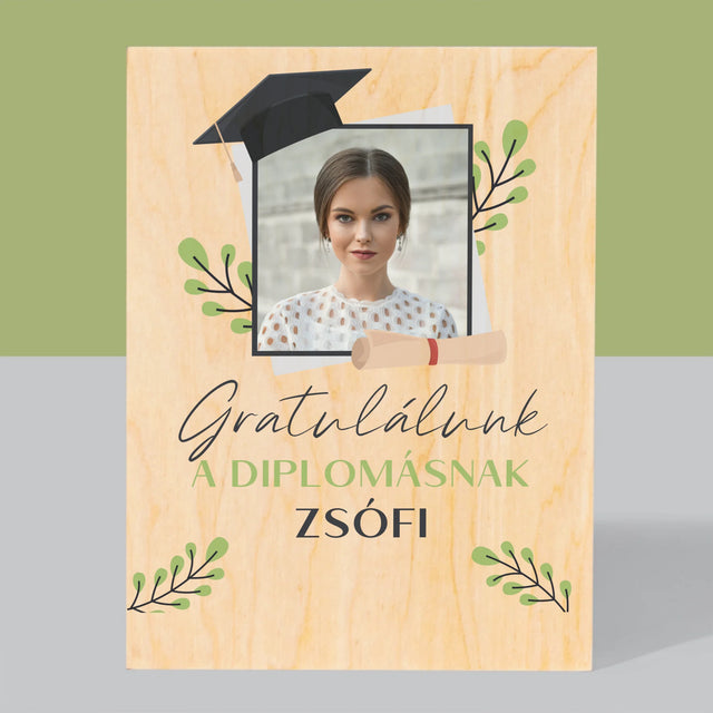 Fotó És Felirat: Gratulálunk A Diplomásnak - Nyomtatás Fára
