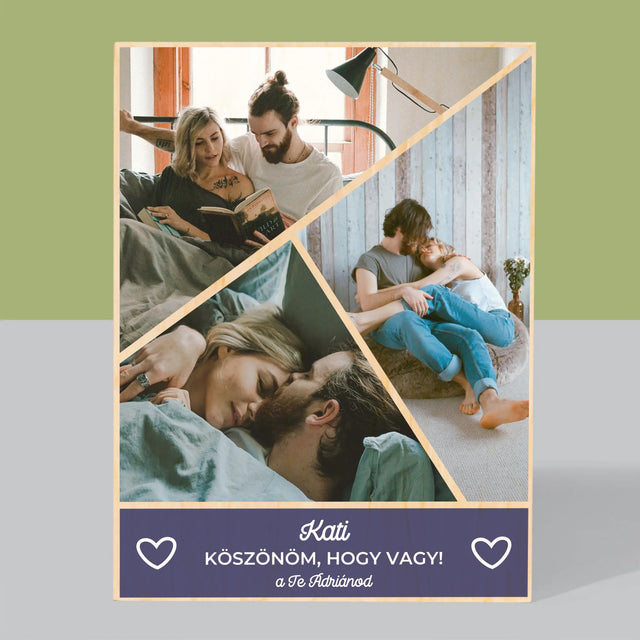 Fotókollázs: Köszönöm, Hogy Vagy - Nyomtatás Fára