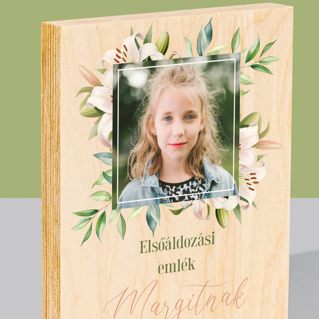 Fotó És Felirat: Elsőáldozás Emlékére - Nyomtatás Fára