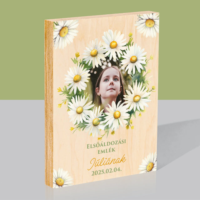 Fotó És Felirat: Elsőáldozási Emlék, Százszorszép - Nyomtatás Fára