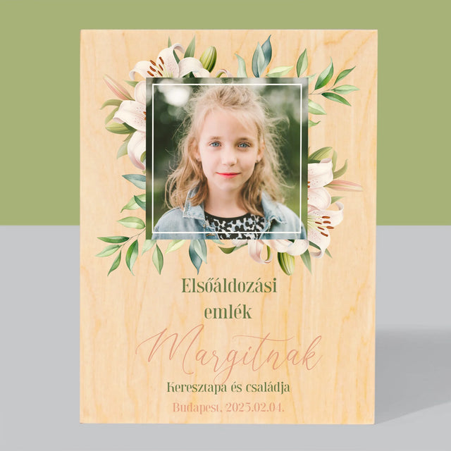 Fotó És Felirat: Elsőáldozás Emlékére - Nyomtatás Fára