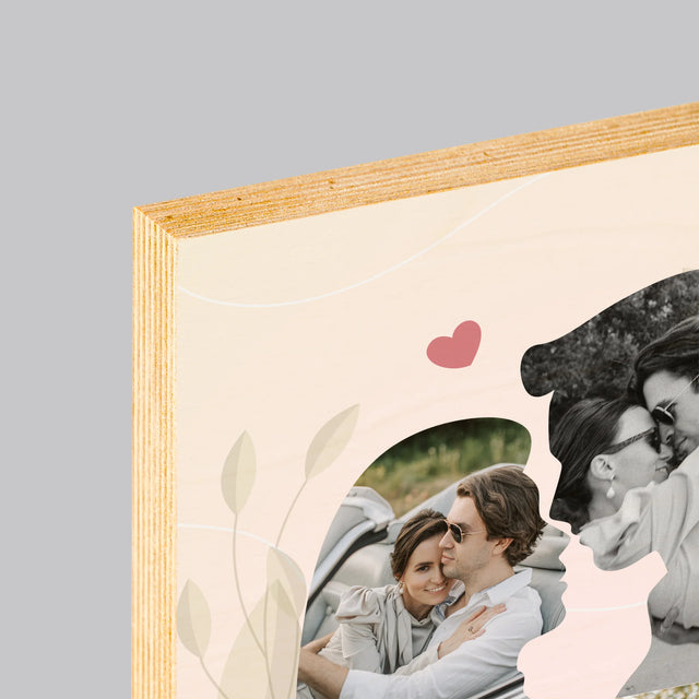 Alakzat Fotókból: Szerelmes Pár - Nyomtatás Fára