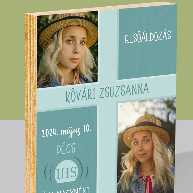 Fotókollázs: Elsőáldozás - Nyomtatás Fára