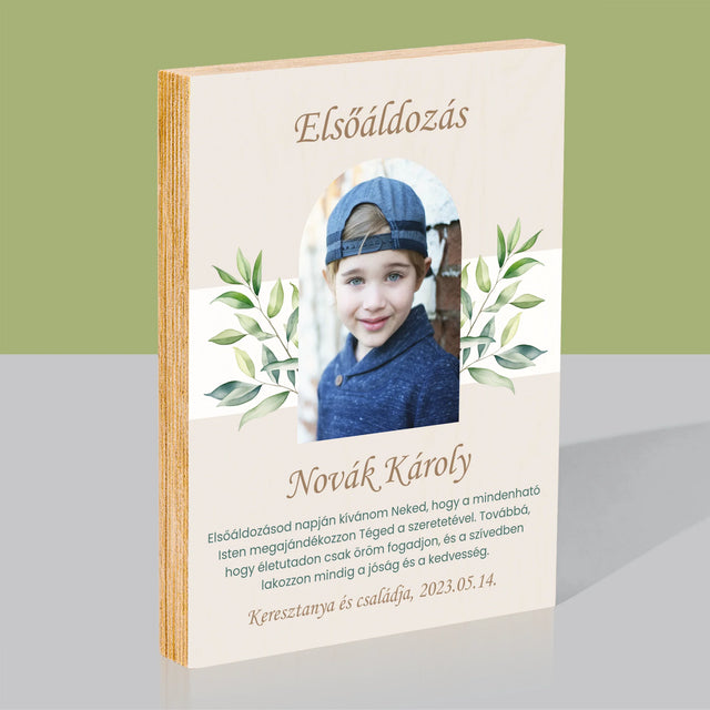 Fotó És Felirat: Elsőáldozás, Ünnepi Köszöntés - Nyomtatás Fára