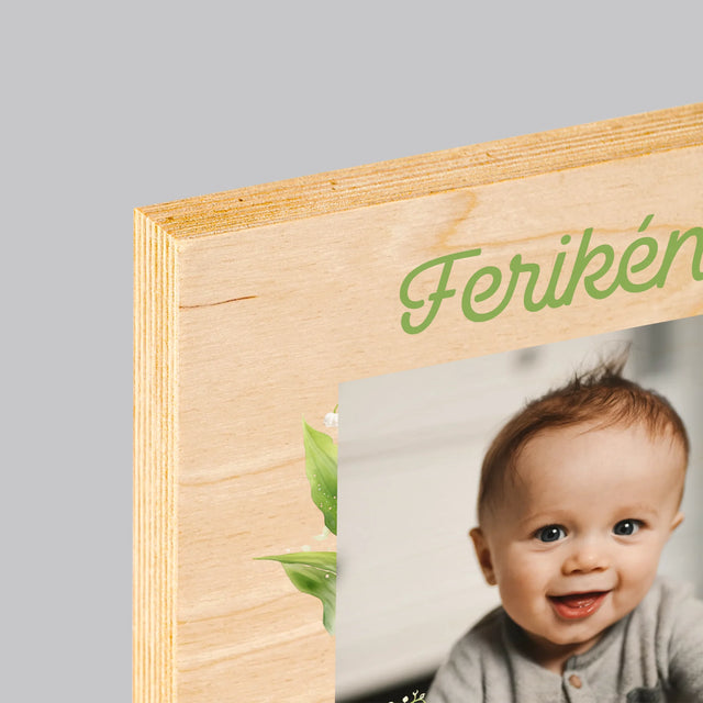 Fotó És Felirat: Keresztelői Emlék Hóvirág - Nyomtatás Fára