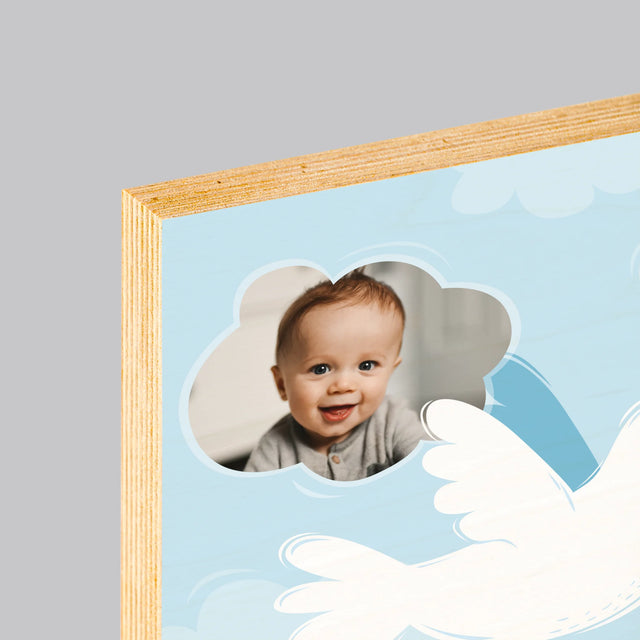 Fotó És Felirat: Keresztelői Emlék Galamb - Nyomtatás Fára