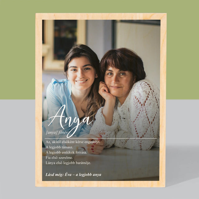 Fotó És Felirat: Anya, Fogalom - Nyomtatás Fára