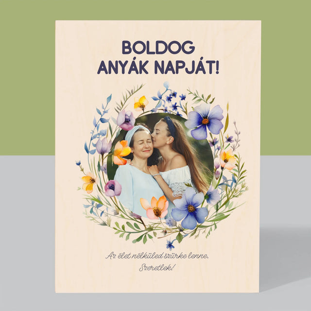 Fotó És Felirat: Sok Boldogságot Anyák Napja Alkalmából - Nyomtatás Fára