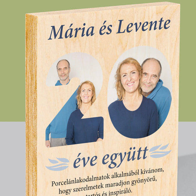 Szó Fotókból: 20 Éve Együtt - Nyomtatás Fára