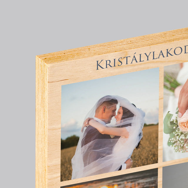 Fotókollázs: 15 Éve Együtt - Nyomtatás Fára