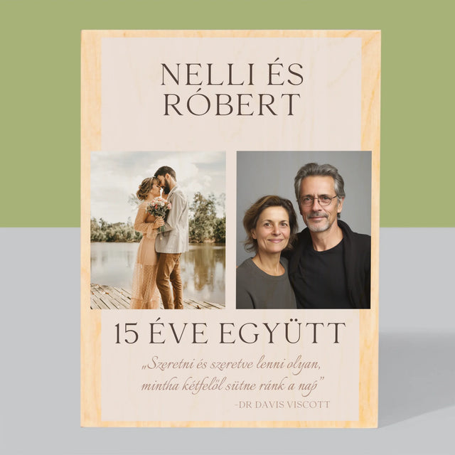 Fotókollázs: Szeretni És Szeretve Lenni - Nyomtatás Fára