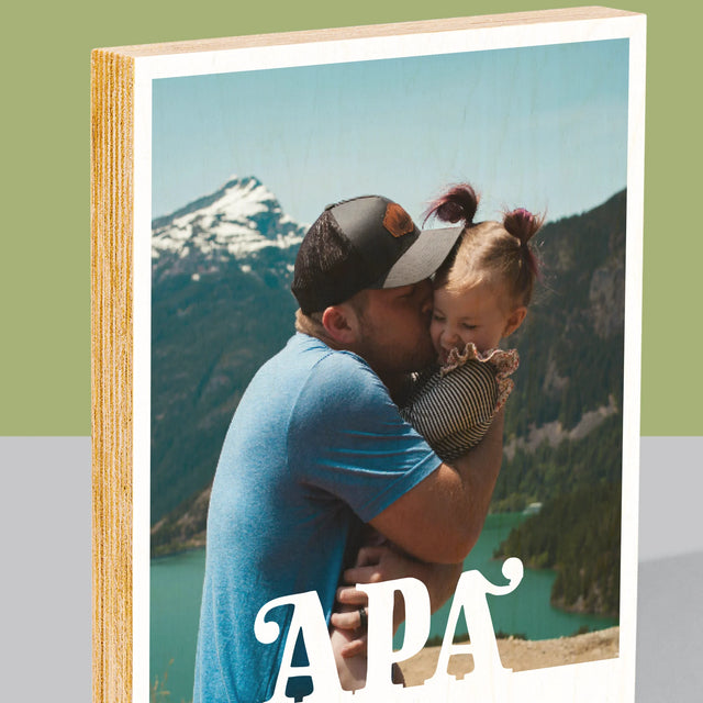 Fotó És Felirat: Pótolhatatlan Apa Dedikálás - Nyomtatás Fára