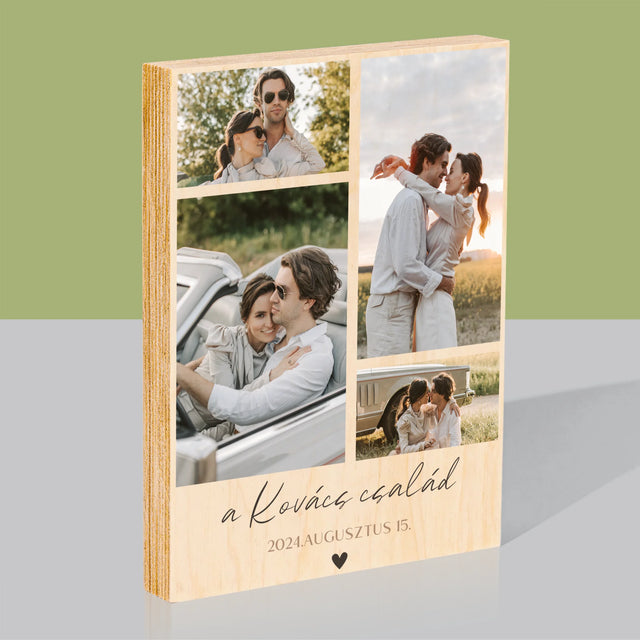 Fotókollázs: Család - Nyomtatás Fára