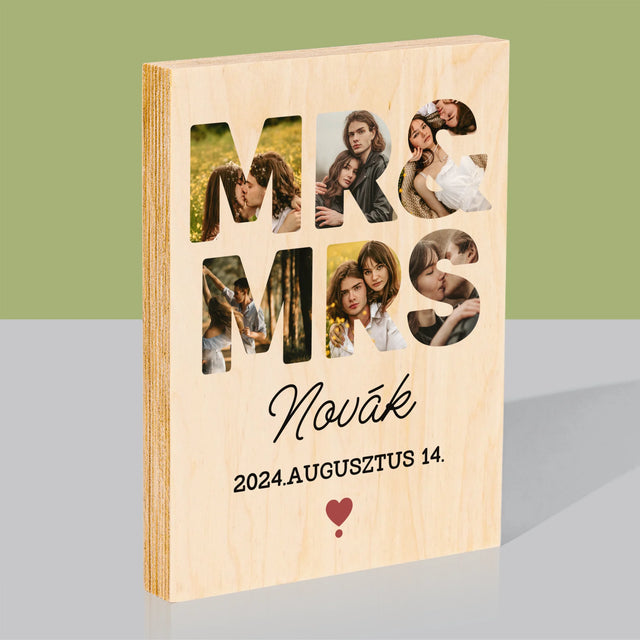 Szó Fotókból: Mr&Mrs - Nyomtatás Fára