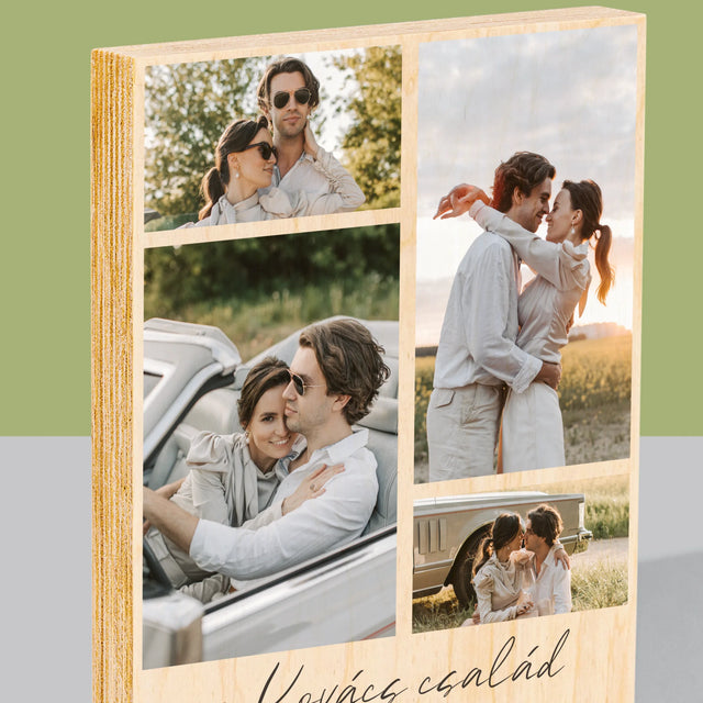 Fotókollázs: Család - Nyomtatás Fára