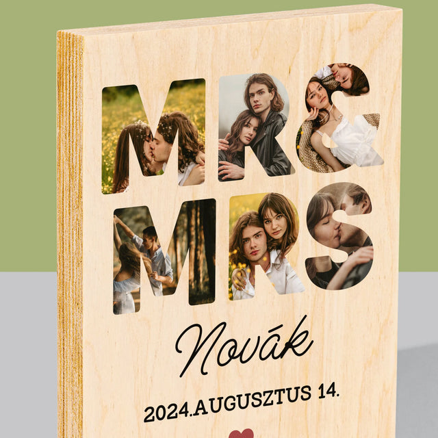 Szó Fotókból: Mr&Mrs - Nyomtatás Fára