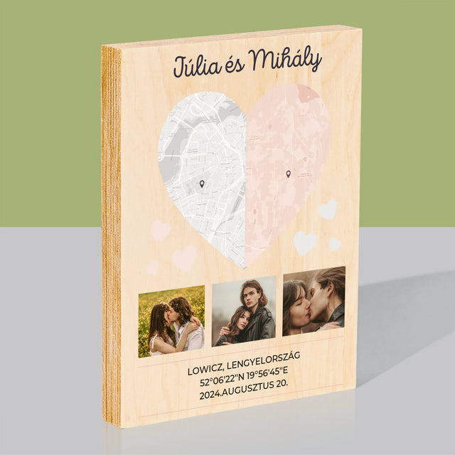 Városi Térkép: A Fél Szív - Nyomtatás Fára