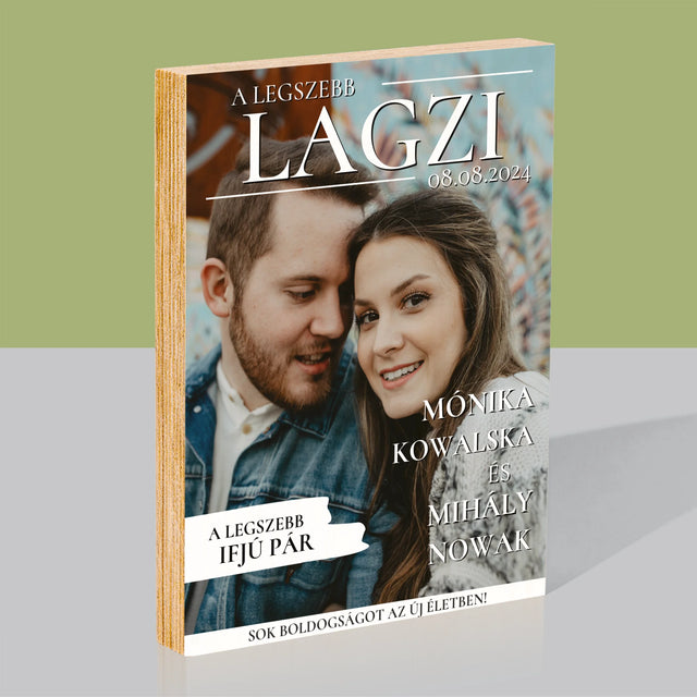 Újság Címlap: A Legszebb Lagzi - Nyomtatás Fára