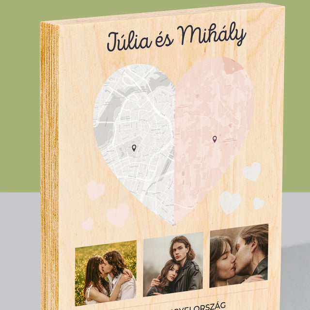 Városi Térkép: A Fél Szív - Nyomtatás Fára