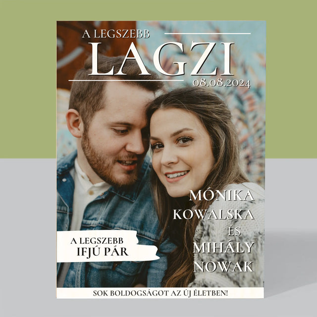 Újság Címlap: A Legszebb Lagzi - Nyomtatás Fára