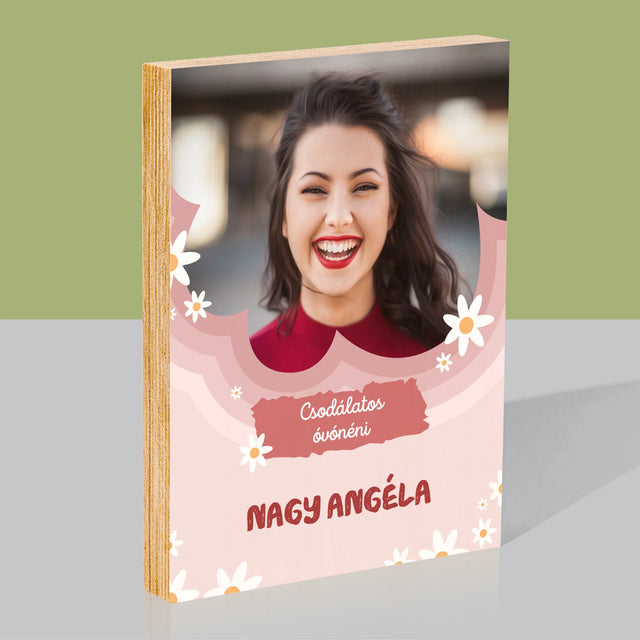 Fotó És Felirat: Csodálatos Óvónéni - Nyomtatás Fára