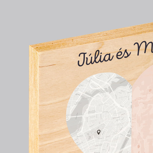 Városi Térkép: A Fél Szív - Nyomtatás Fára