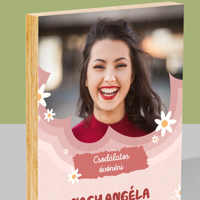 Fotó És Felirat: Csodálatos Óvónéni - Nyomtatás Fára