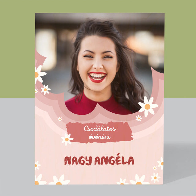 Fotó És Felirat: Csodálatos Óvónéni - Nyomtatás Fára