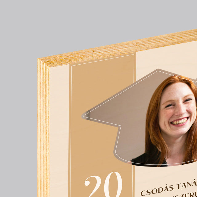 Fotó És Felirat: Oklevél Tanár Részére - Nyomtatás Fára