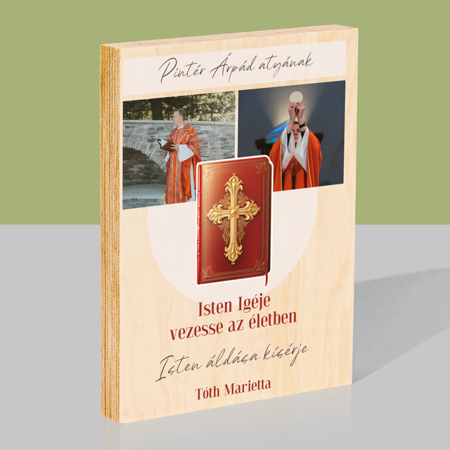 Fotókollázs: Isten Szava - Nyomtatás Fára