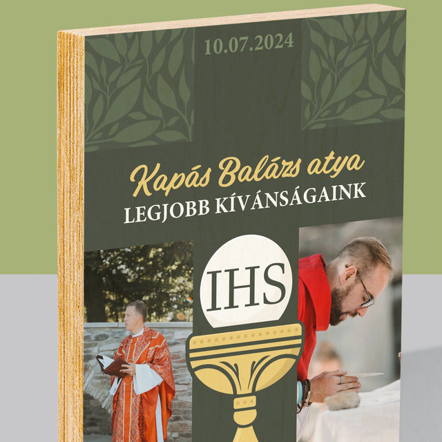 Fotókollázs: Legjobbakat Kívánjuk Kereszt - Nyomtatás Fára