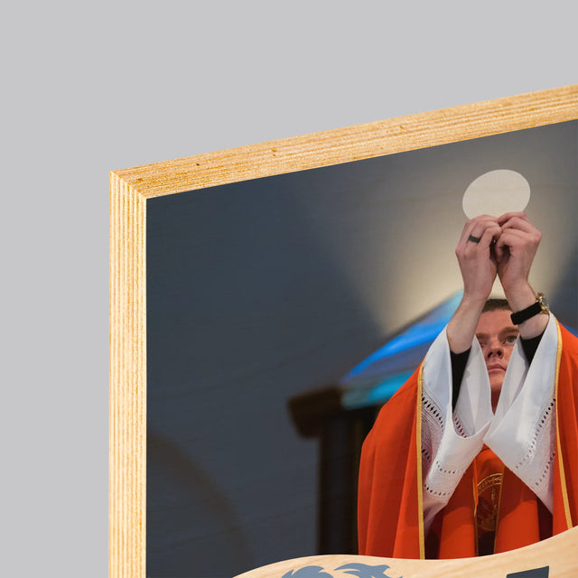 Fotó És Felirat: A Pappá Szentelés Évfordulójára - Nyomtatás Fára