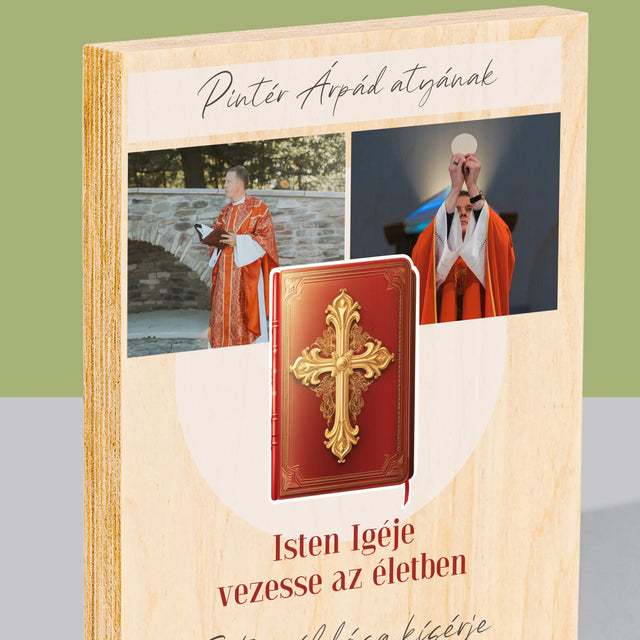 Fotókollázs: Isten Szava - Nyomtatás Fára