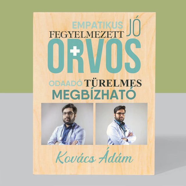Fotókollázs: Orvos Tulajdonságok - Nyomtatás Fára