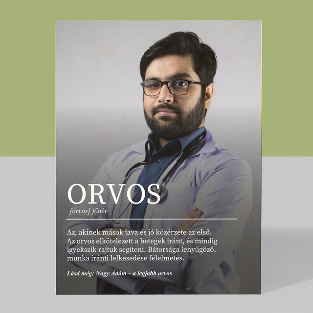 Fotó És Felirat: Orvos Definíciója - Nyomtatás Fára
