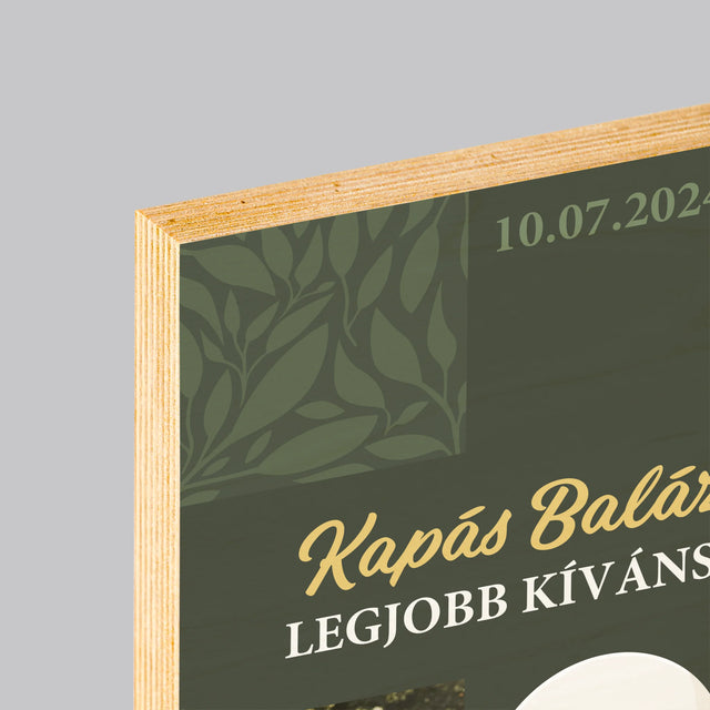 Fotókollázs: Legjobbakat Kívánjuk Kereszt - Nyomtatás Fára