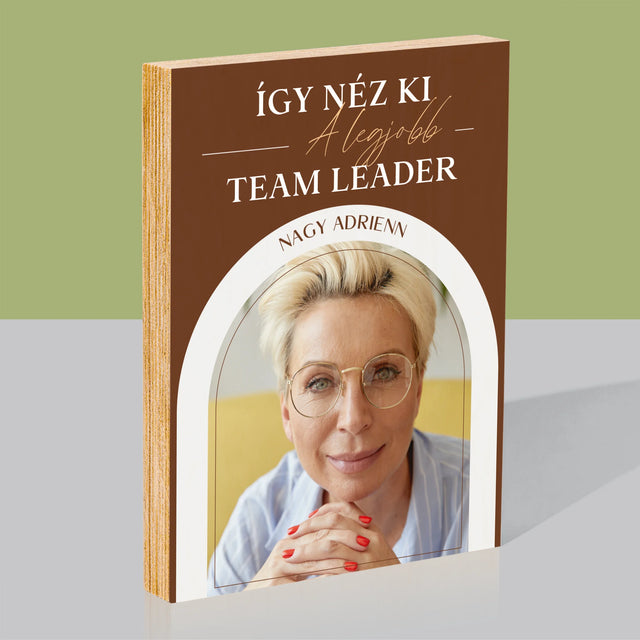 Fotó És Felirat: A Legjobb Csoportvezető - Nyomtatás Fára