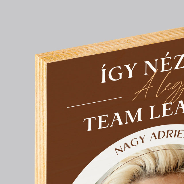 Fotó És Felirat: A Legjobb Csoportvezető - Nyomtatás Fára