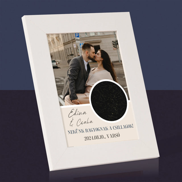 Csillagtérkép: Nekünk Ragyognak A Csillagok - Fotókeret