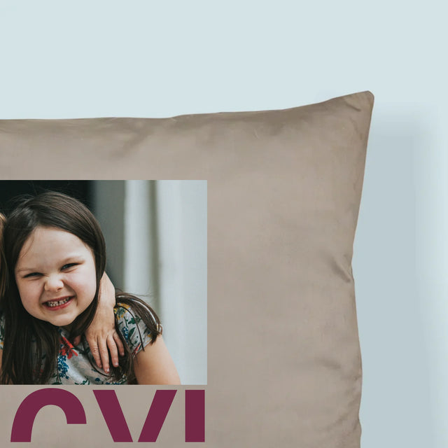 Fotókollázs: Nagymama Jellemzői - Párna