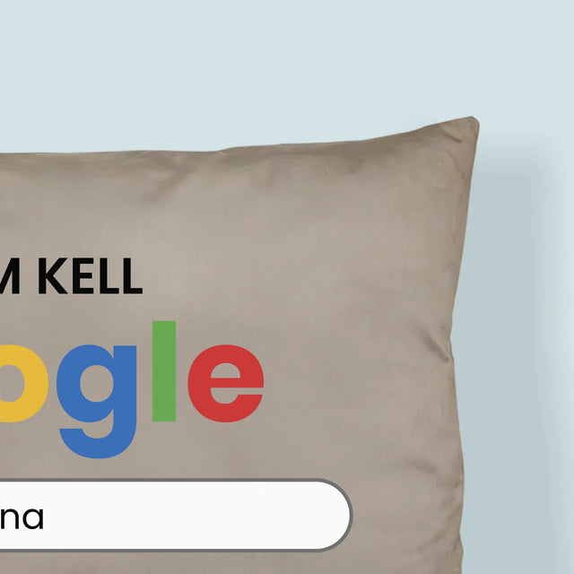 Fotókollázs: Nincs Szükségem A Google-Ra - Párna